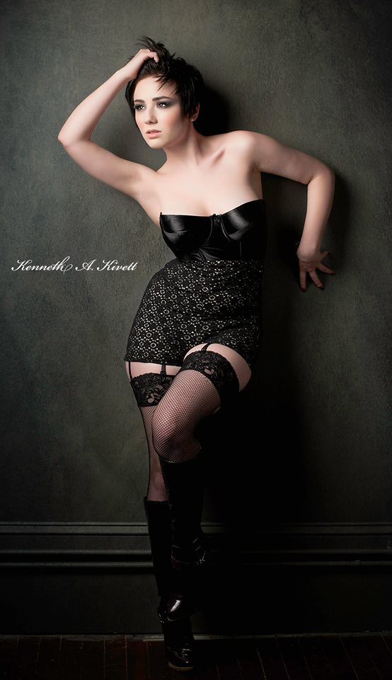 Female model photo shoot of AuroraMoulin by Kenneth A Kivett 