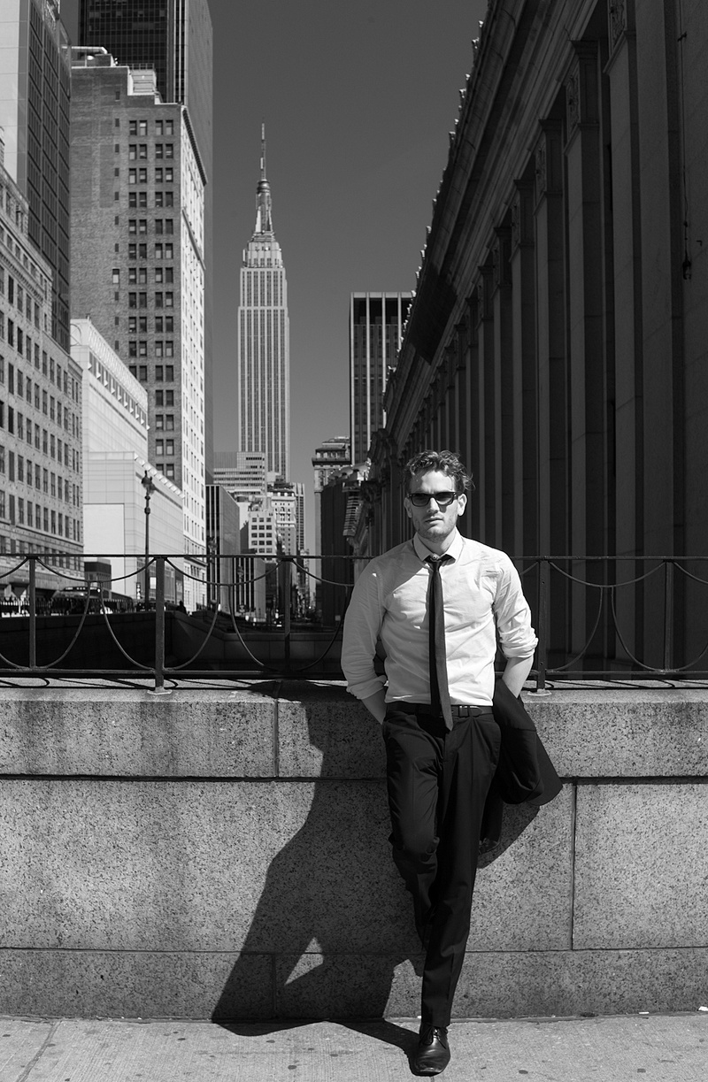 Male model photo shoot of tobym in new york