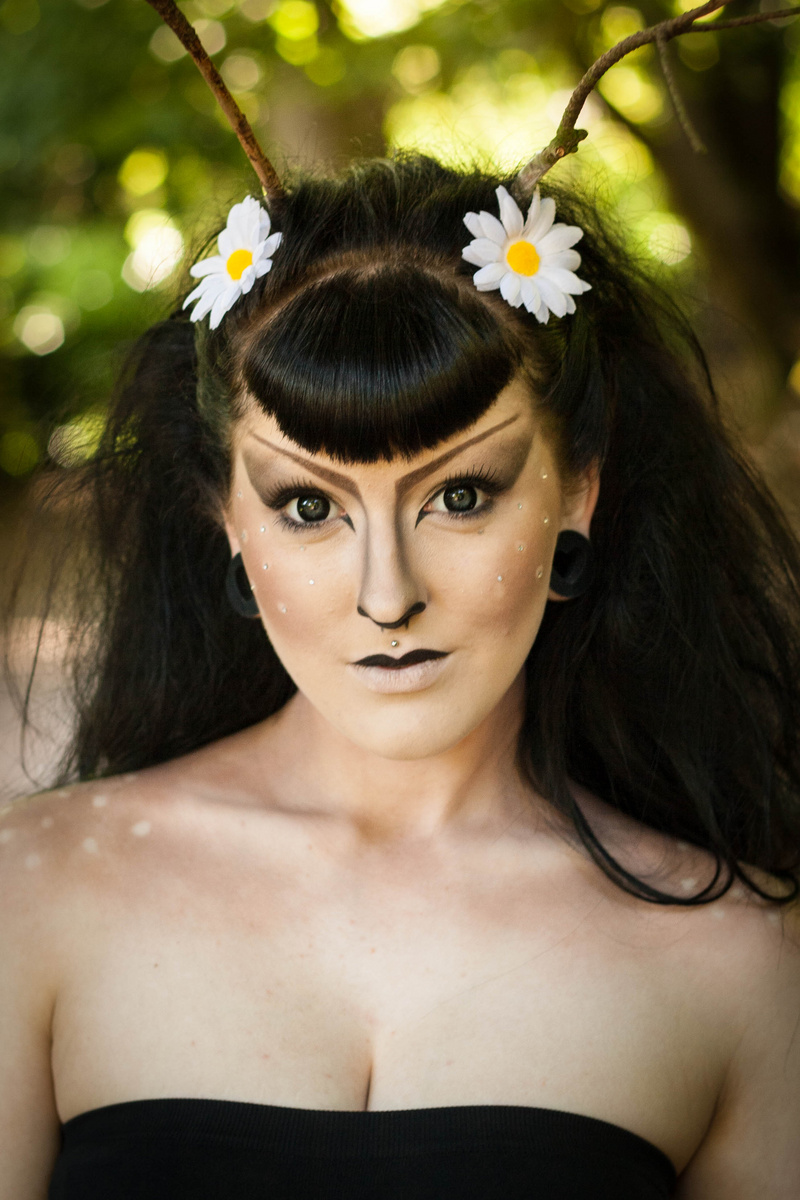 Female model photo shoot of Delilah Devil in Jesmond Dene