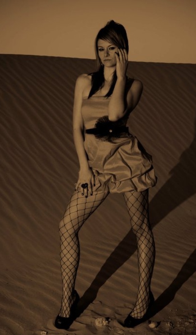 Female model photo shoot of Ash Aye in Apex Sand Dunes