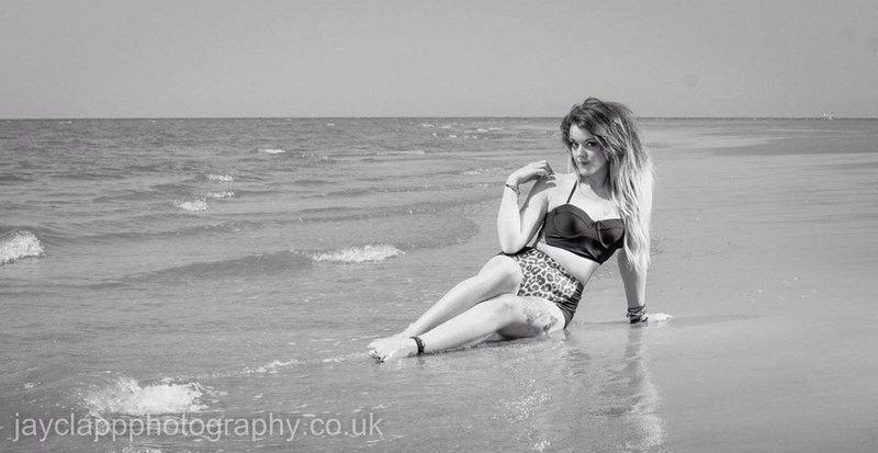 Female model photo shoot of Samm Tilly in St Annes Beach