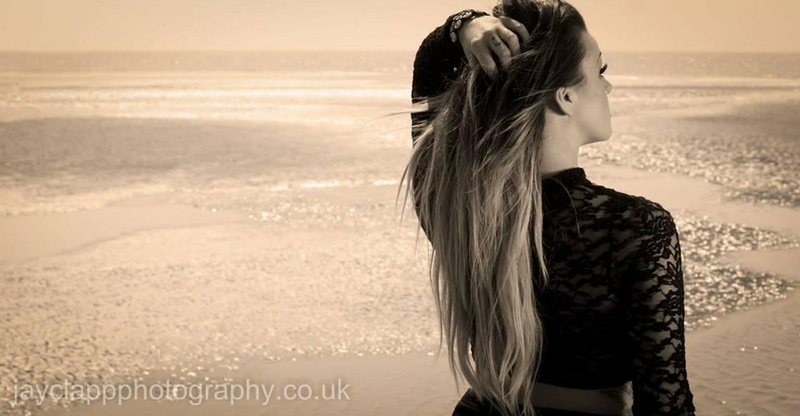 Female model photo shoot of Samm Tilly in St Annes Beach