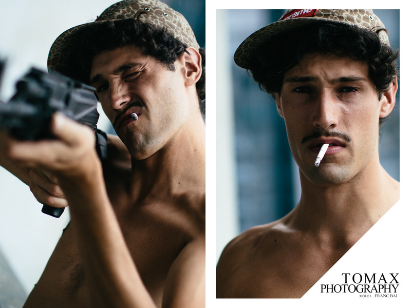 Male model photo shoot of Franc Bai in Hong Kong
