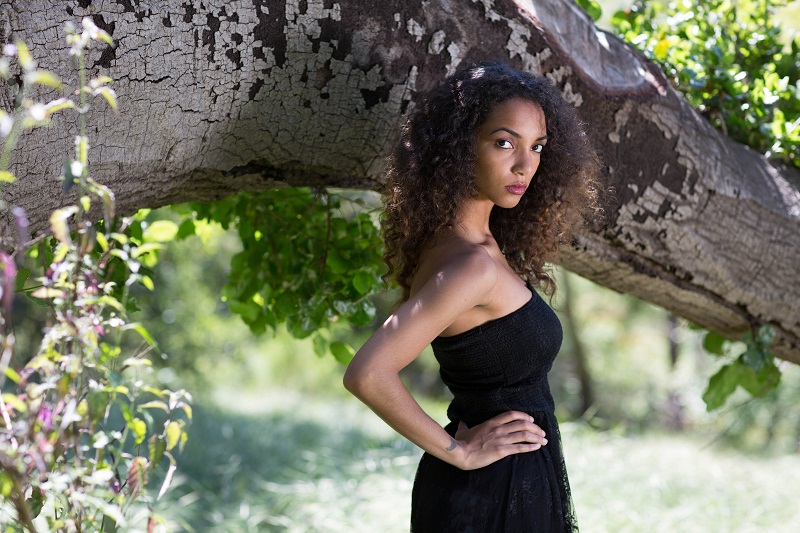 Female model photo shoot of Shanique Nicole in Santa Monica Mountains