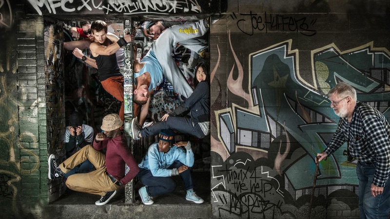 Male model photo shoot of Jonny Caines in Graffiti Alley (Toronto)
