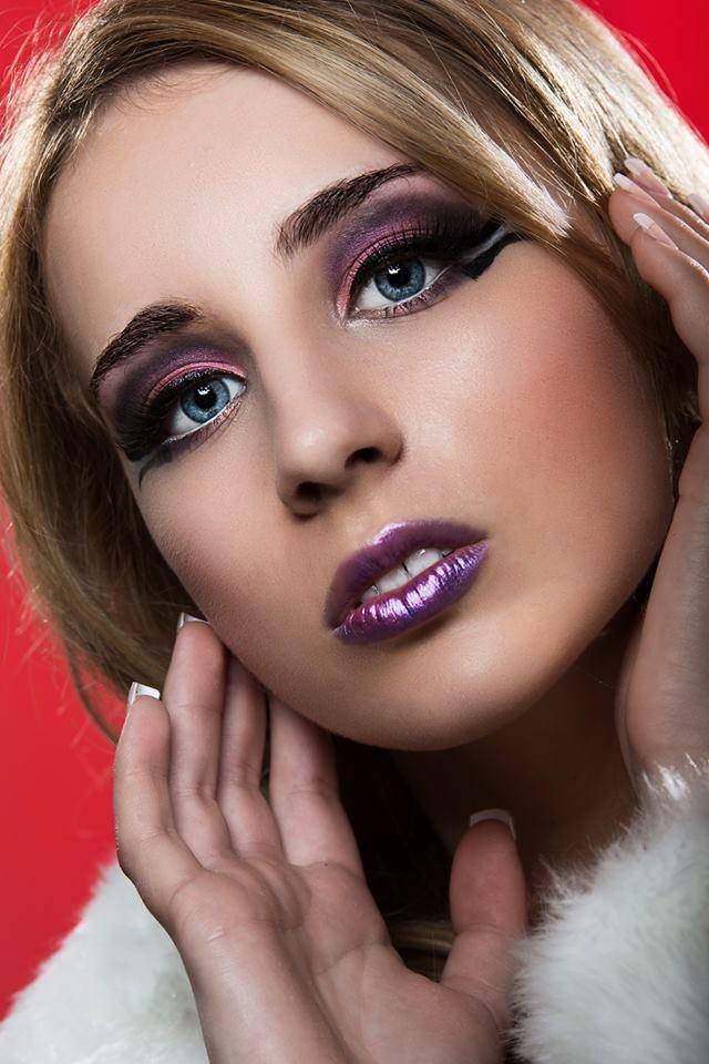 Female model photo shoot of Glam it up by Celle and Melissa Stanic by Steve Jo