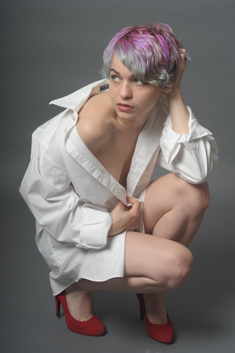 Female model photo shoot of Bernadette Mae