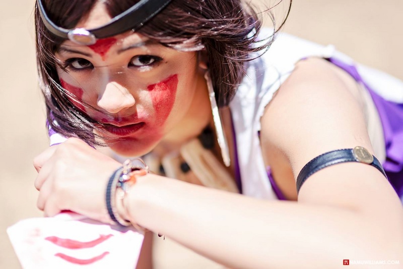 Female model photo shoot of Cherry Ji by Namu Williams in NorCal Summer Cosplay Gathering
