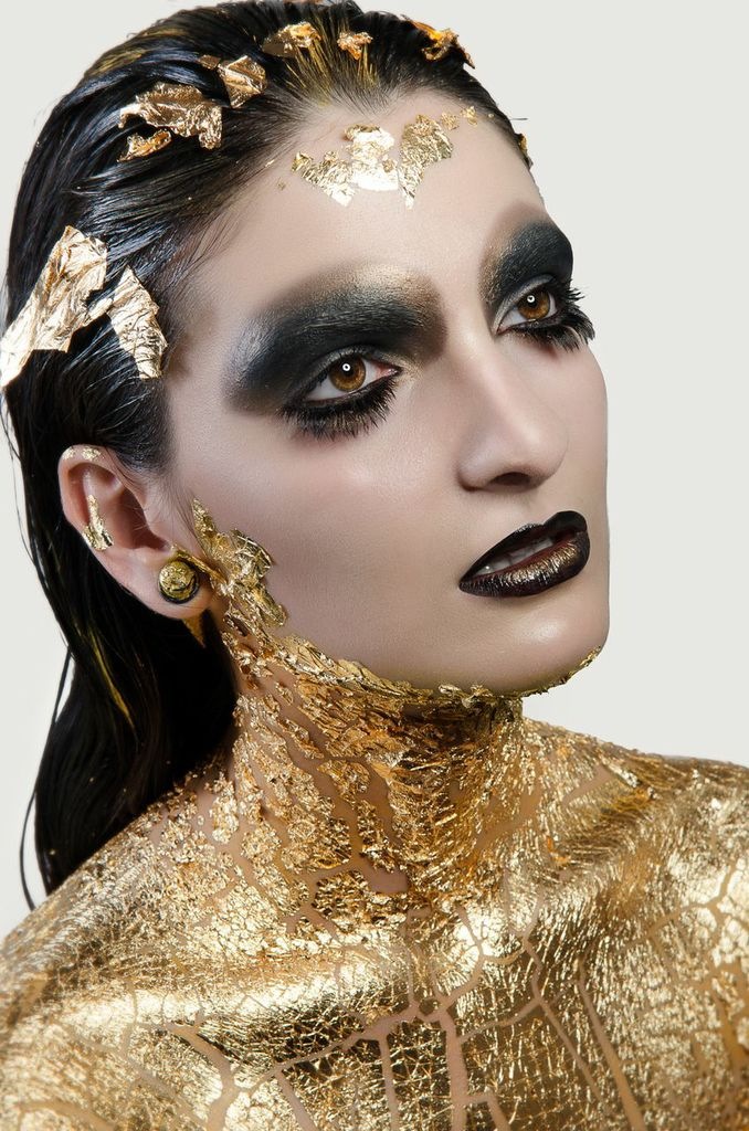 Female model photo shoot of Kristina V Petrova, makeup by Tahnee Knowles