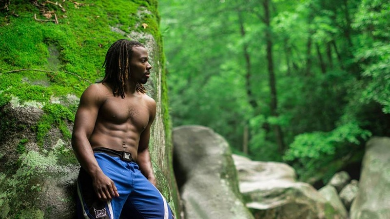 Male model photo shoot of Ebon by BUCK - Photography in Midnight Hole Falls, NC