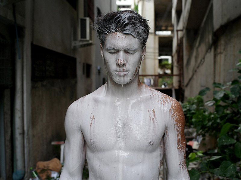 Male model photo shoot of Phil America in Bangkok, Thailand