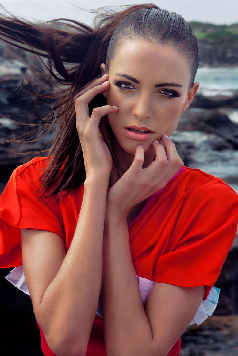Female model photo shoot of Tanya Blundell makeup