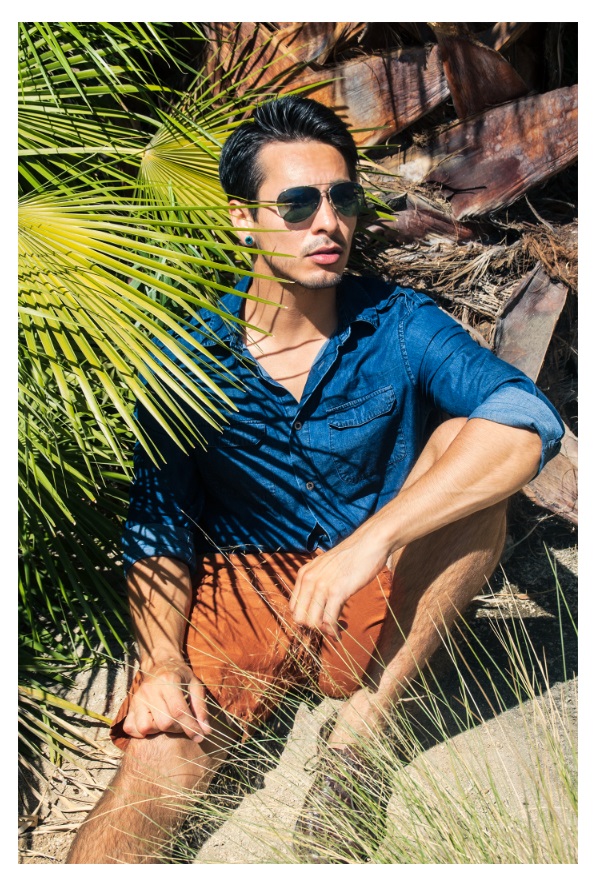 Male model photo shoot of Arthur E Benavides in Palm Springs, CA