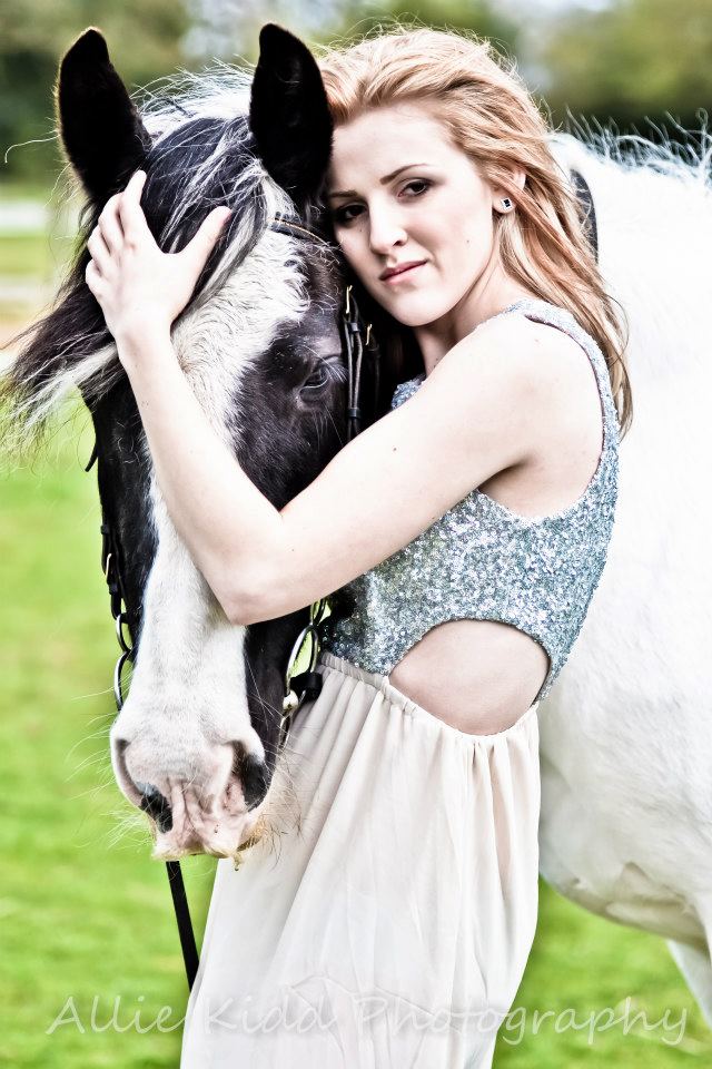 Female model photo shoot of Rosie Hirst by allie kidd  in Stonehouse Farm Riding school, Meriden