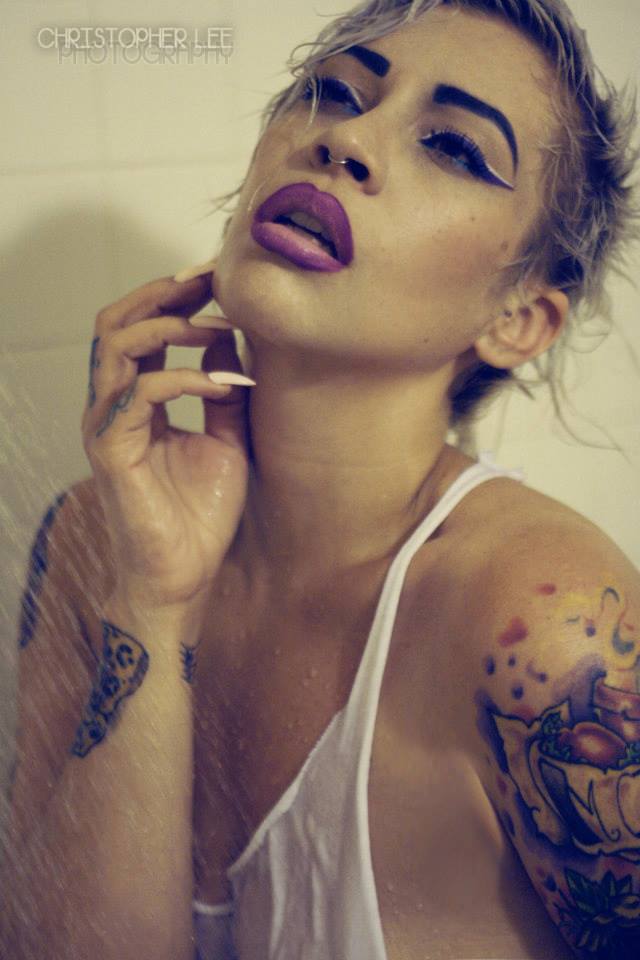Female model photo shoot of Roxy Lee Heart by Christopher Lee 