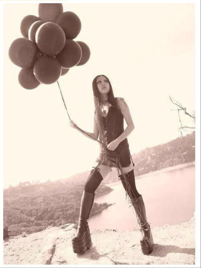 Female model photo shoot of Ophelia_Vanity in Resevoir, Bel Air