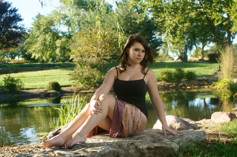 Male and Female model photo shoot of JSandersPhotography and Krysta Nicole in Lake Shawnee Topeka, Kansas