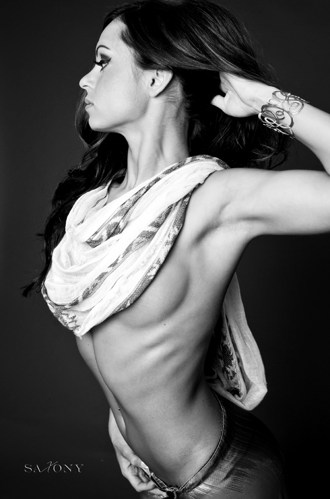 Female model photo shoot of Megan Dyer by  Saxony