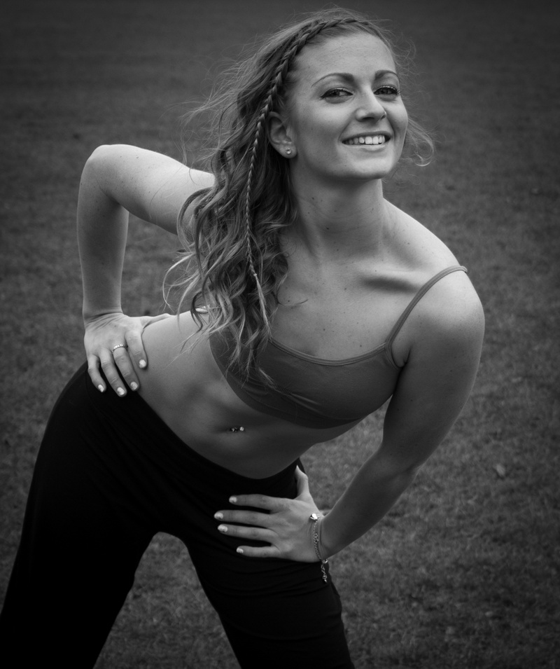 Female model photo shoot of Emma Brett by roblu in Abington park