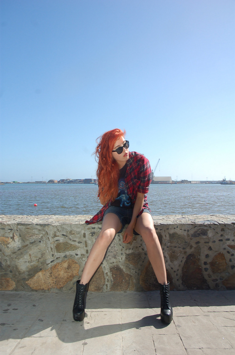 Female model photo shoot of Tany Crimson in Ensenada B.C , Mexico