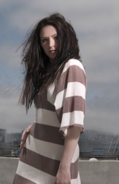 Female model photo shoot of Emilie Germain in San Francisco