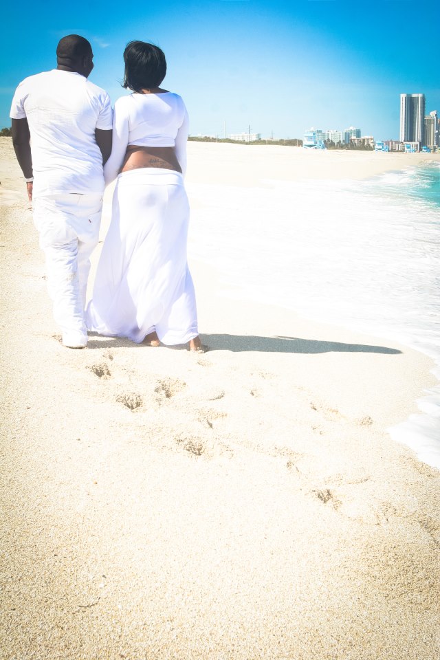 Female model photo shoot of DeeJay Swagga in Miami Beach