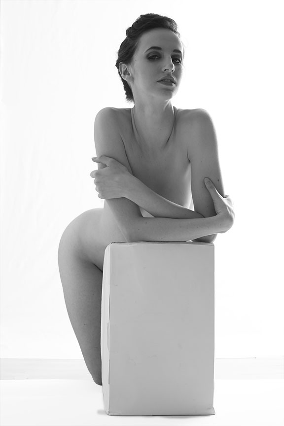 Female model photo shoot of SageBell by Dobrin in New York