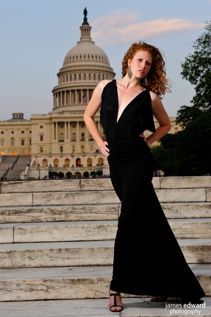 Female model photo shoot of LeeAnna in DC