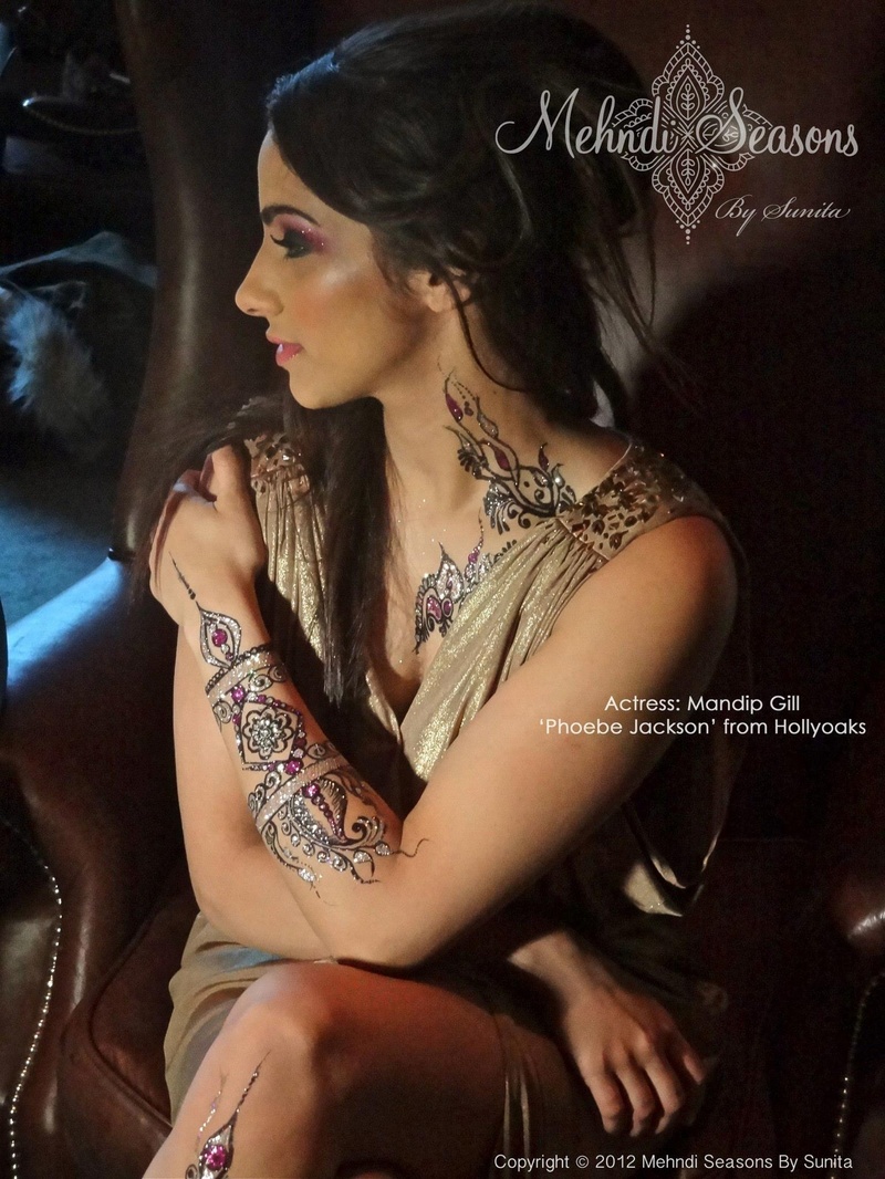 Female model photo shoot of Mehndi Seasons in Leeds