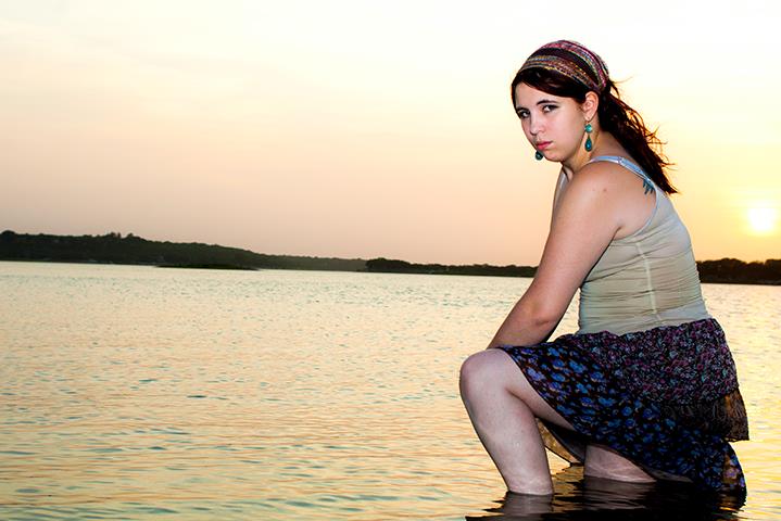 Female model photo shoot of Phoenix Solis in Lake Brownwood