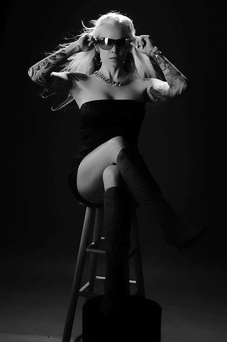 Female model photo shoot of Kylie Mekia  by George Kennedy 