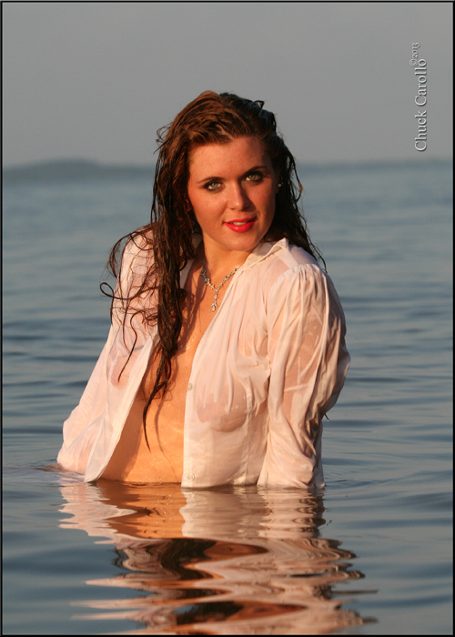 Male and Female model photo shoot of Carollo Photography and Carley Mathis in Grenada Lake