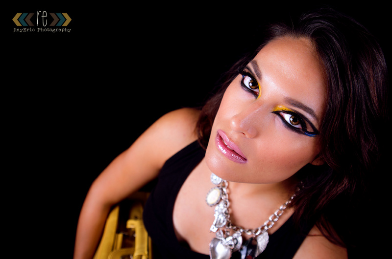 Female model photo shoot of Briana Marines by Ray3ricPhotography, makeup by Morgan Jade Miles