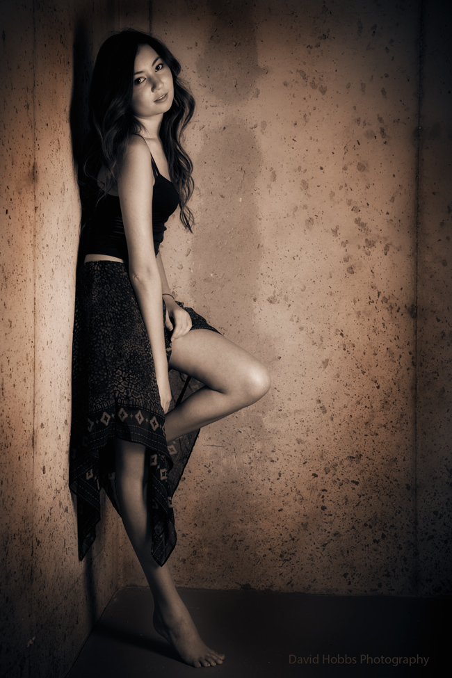 Female model photo shoot of AlexandraM by David Hobbs Photography