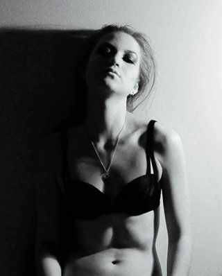 Female model photo shoot of Julija Antigoneks