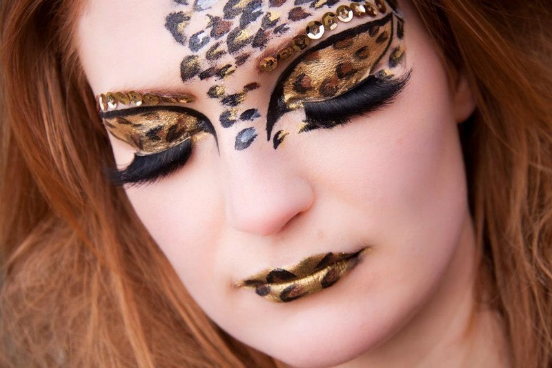 Female model photo shoot of Rachel Faith Makeup in On location - Edinburgh