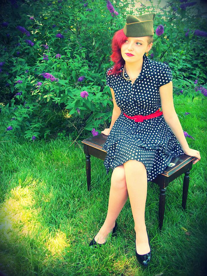 Female model photo shoot of Pinup_Deetz in Maryland