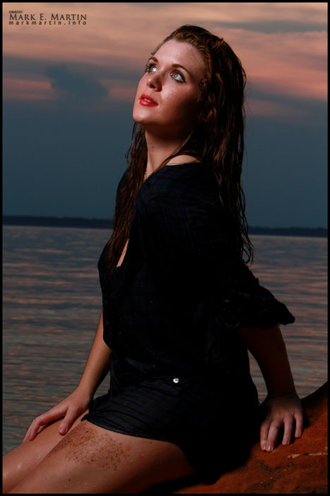 Male and Female model photo shoot of Mark Martin Photography and Carley Mathis in Grenada Lake - Grenada, MS