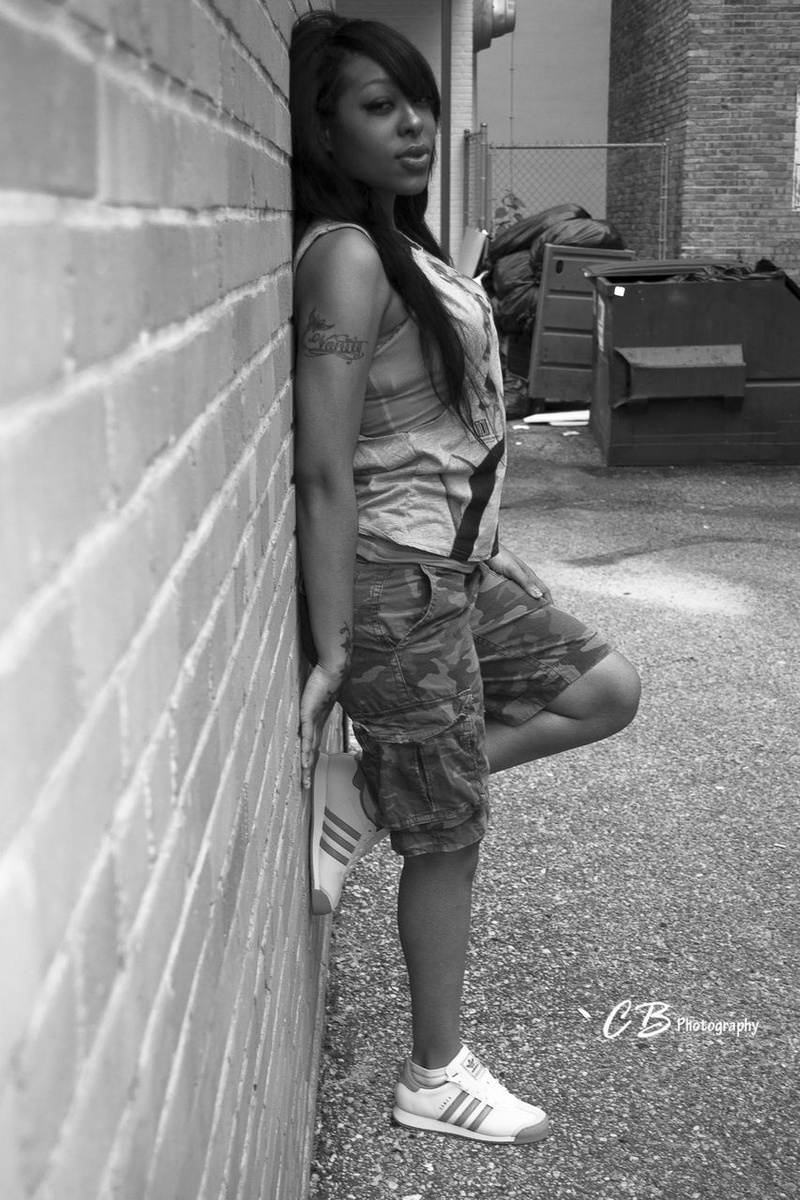 Female model photo shoot of Introducing Vanity in Downtown Pensacola