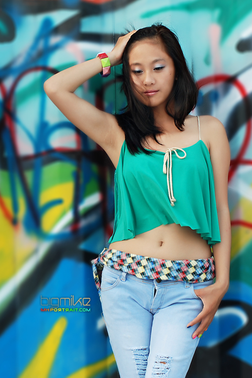 Female model photo shoot of Ekaajah in Bali