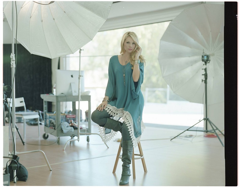 Female model photo shoot of Mason Rae in Studio