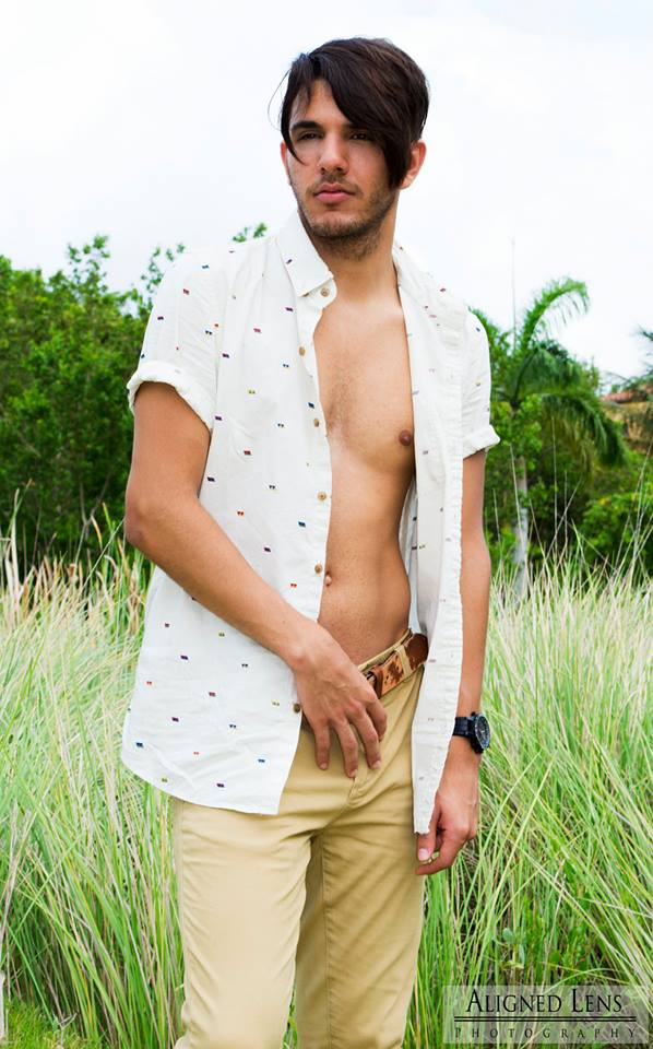 Male model photo shoot of Josh Torres by Alain Vasallo in Deering Estate