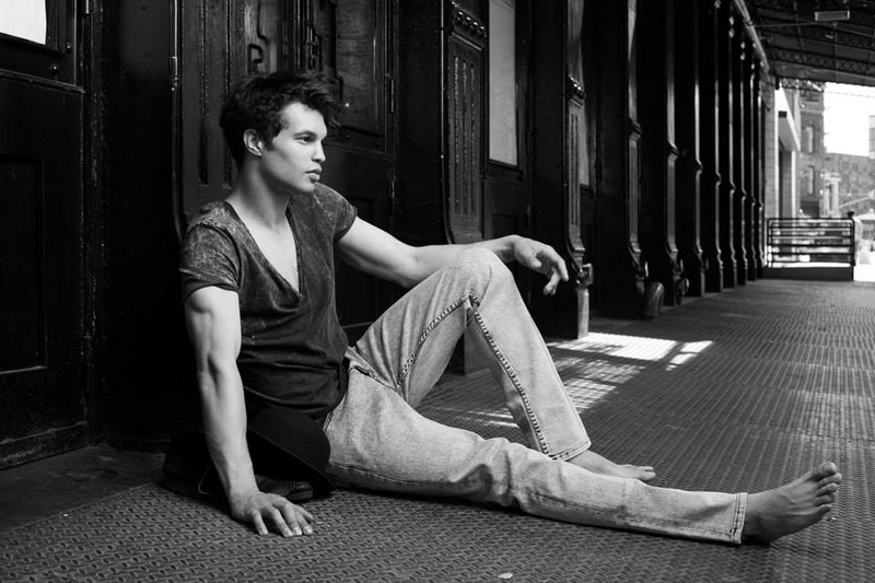 Male model photo shoot of Aaron Travis  in NYC