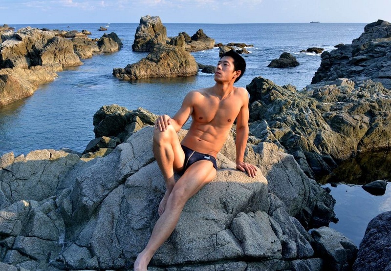 Male model photo shoot of SHOH in Shikoku, Japan