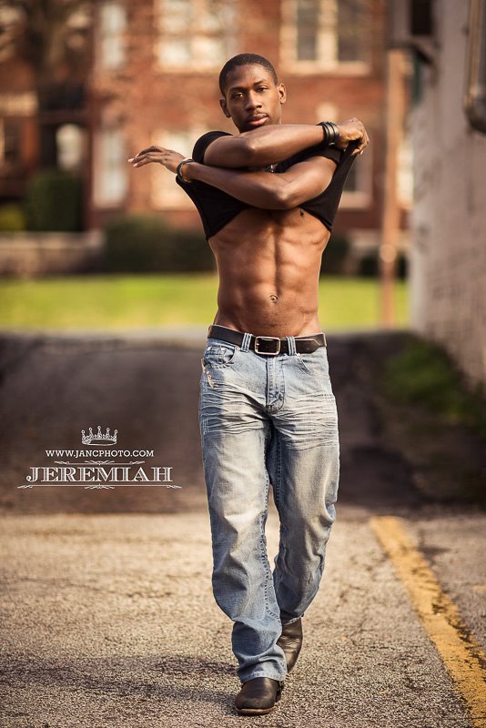 Male model photo shoot of Jeremiah Banner