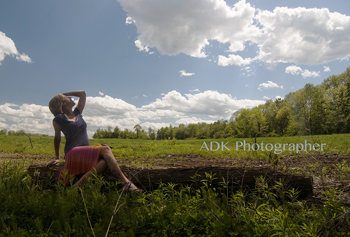 Female model photo shoot of Northern Model by ADK photographer in My Own Location, Adirondacks