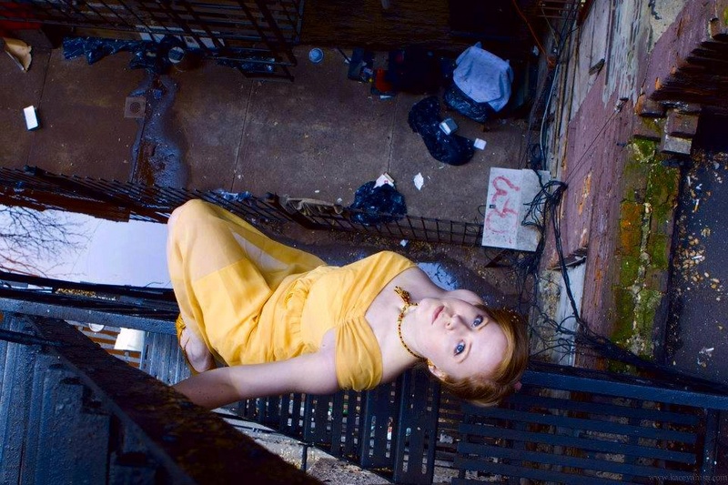 Female model photo shoot of Emily Dawning in Harlem