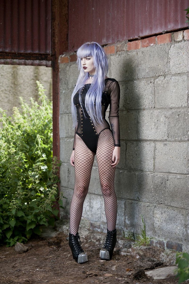Female model photo shoot of StephZombie by DeadBert