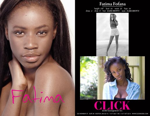 Female model photo shoot of Fatima Fofana
