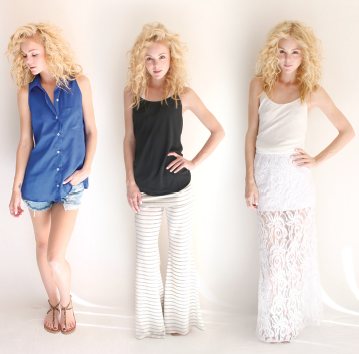 Female model photo shoot of De Lacy Clothing